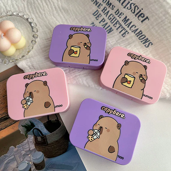 Capybara Travel Lens Case