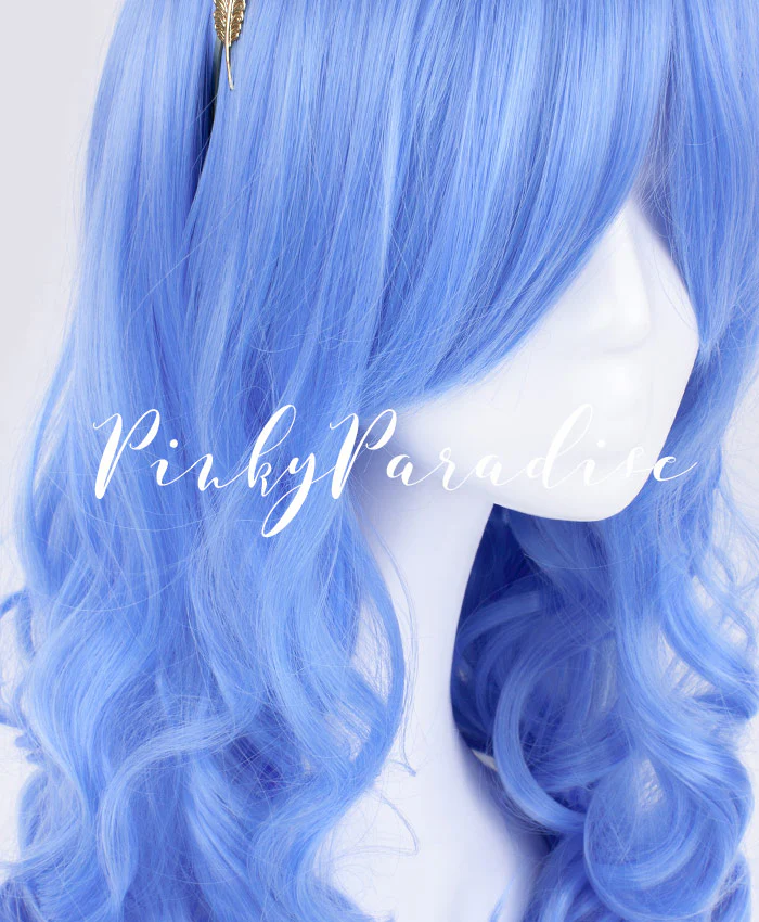 Purple Blue Long Wavy 65cm - Image 3