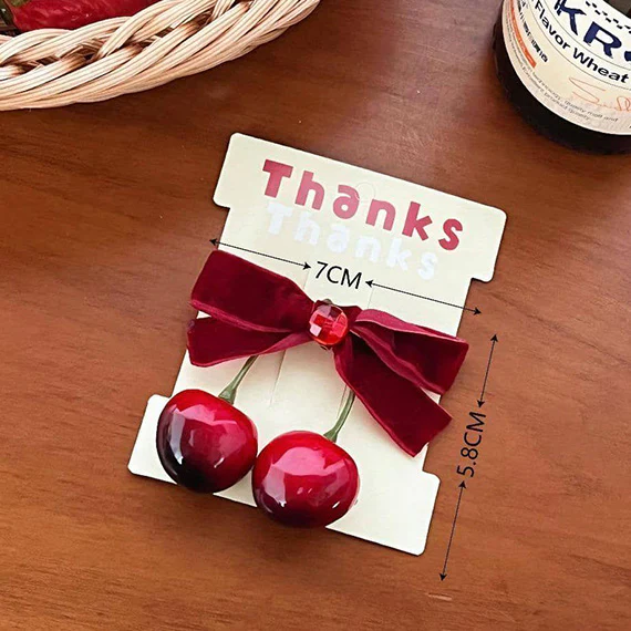 Cherry Bombshell Hair Clip - Image 6