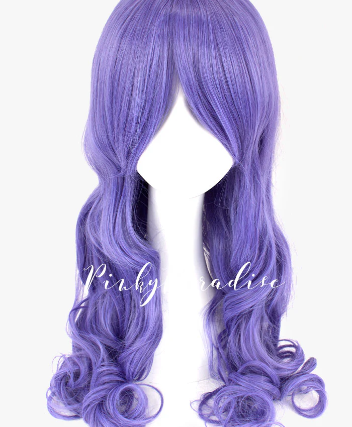 Indigo Violet Long Curly 70cm - Image 2