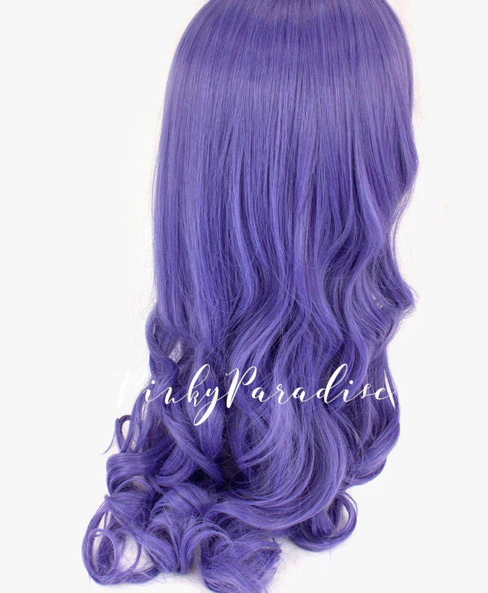 Indigo Violet Long Curly 70cm - Image 3