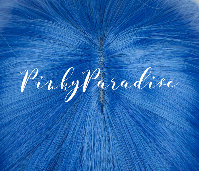 Zaffre Blue Long Wavy 70cm - Image 3
