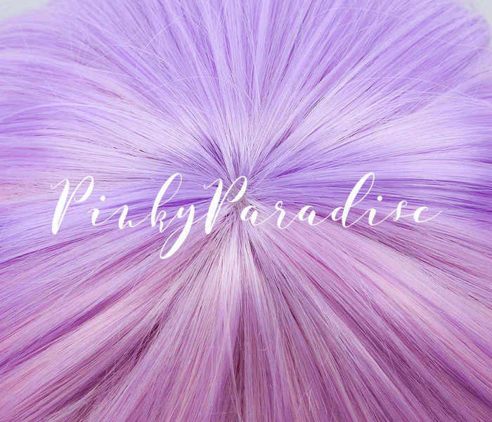 Purple Pink Ombre Medium Wavy 50cm - Image 4