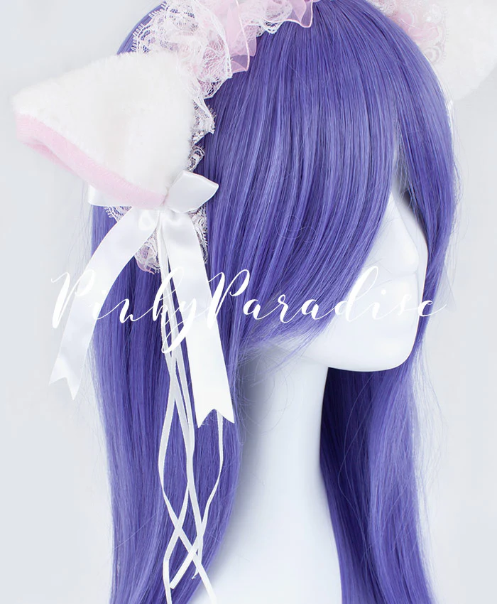 Lavender Violet Long Straight 70cm - Image 3