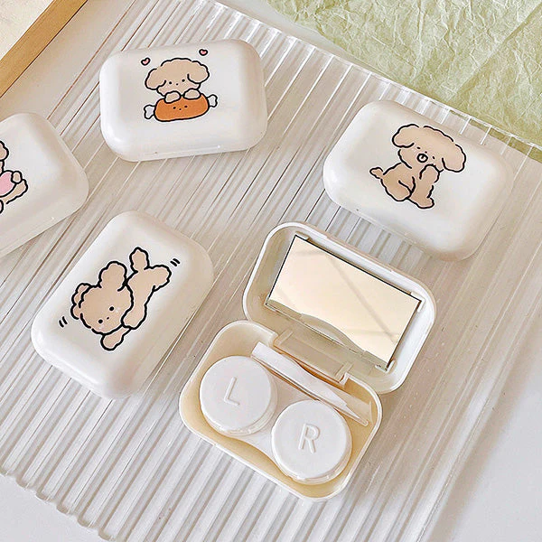 Lovely Korean Puppy Travel Lens Case - Image 3