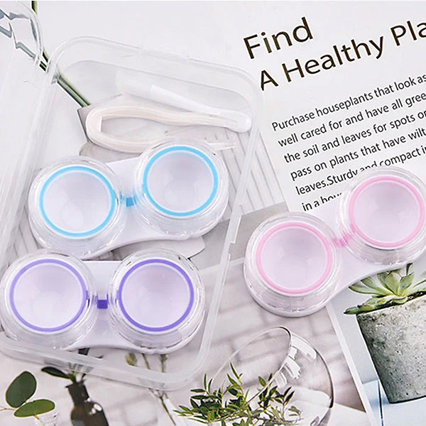 Mini Transparent Contact Lens Storage Case - Image 6