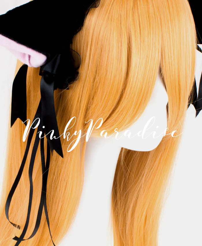 Ochre Brown Long Straight 70cm - Image 3
