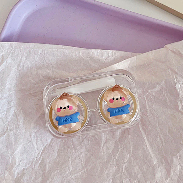 Pastel Gummy Mini Transparent Travel Lens Case - Image 8