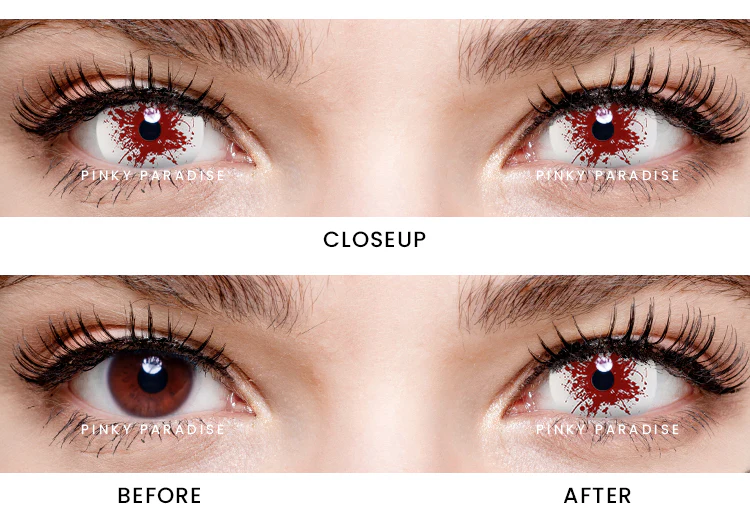 Princess Pinky Blood Splash Mini Sclera - Image 6