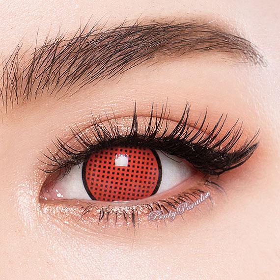 Princess Pinky Cosplay Red Mesh With Rim (With Prescription)