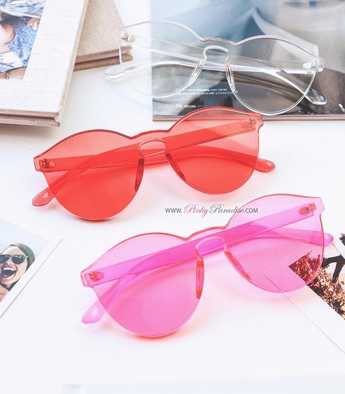 Rimless Tinted Sunglasses - Image 4