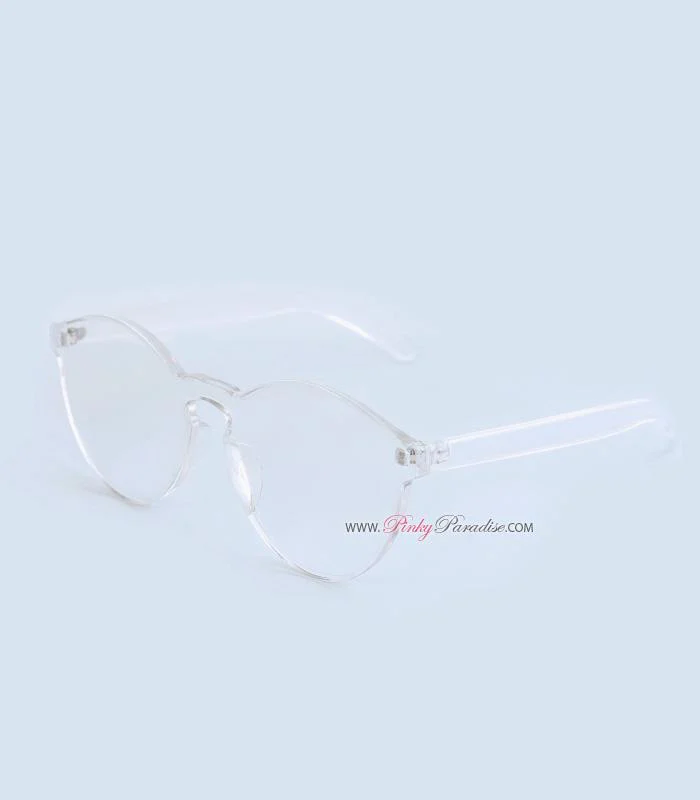 Rimless Tinted Sunglasses - Image 5