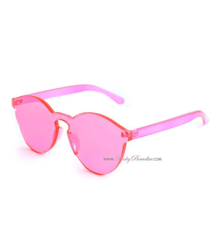 Rimless Tinted Sunglasses - Image 6