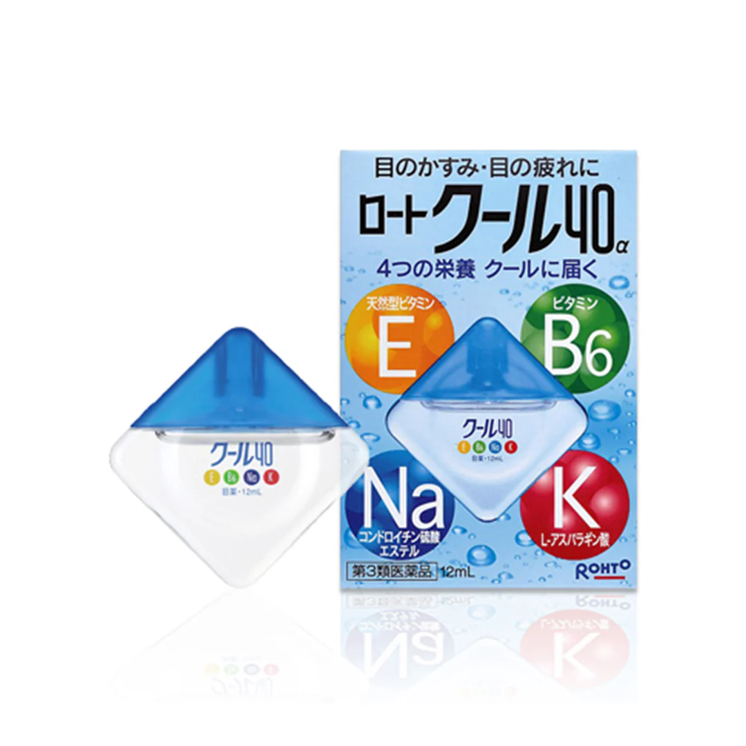 Rohto Alpha40 Eyedrops (for both contact lens and non-contact lens users)