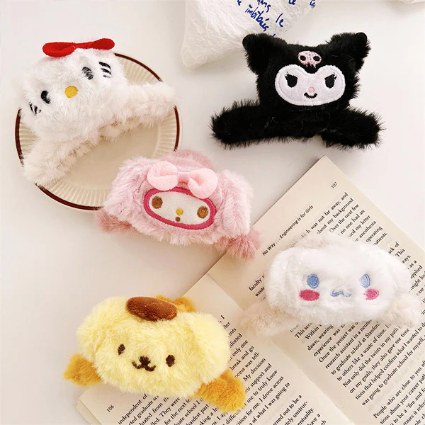 Sanrio Fluffy Hair Claw - Image 9
