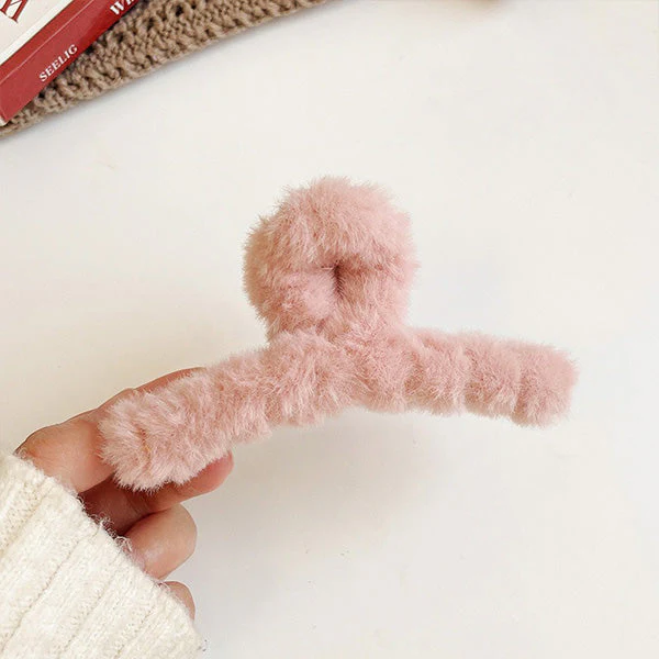 Soft Fluffy Claw Clip - Image 5