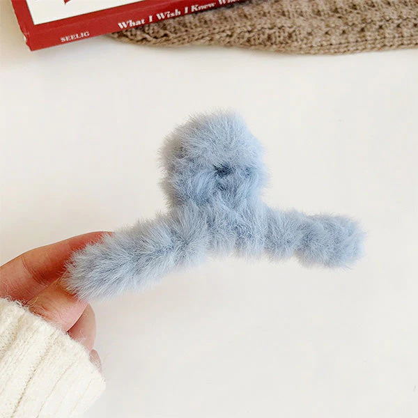 Soft Fluffy Claw Clip - Image 6