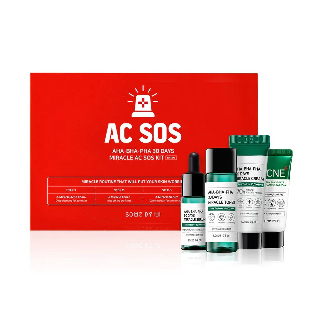 SomeByMi AHA. BHA. PHA 30 Days Miracle AC SOS Kit