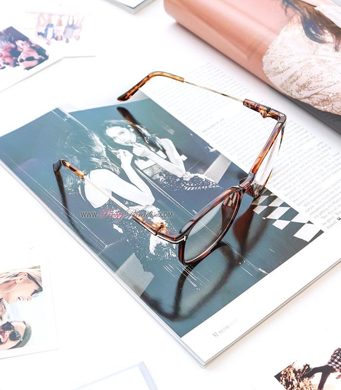 Vintage Leopard Frame Glasses - Image 3