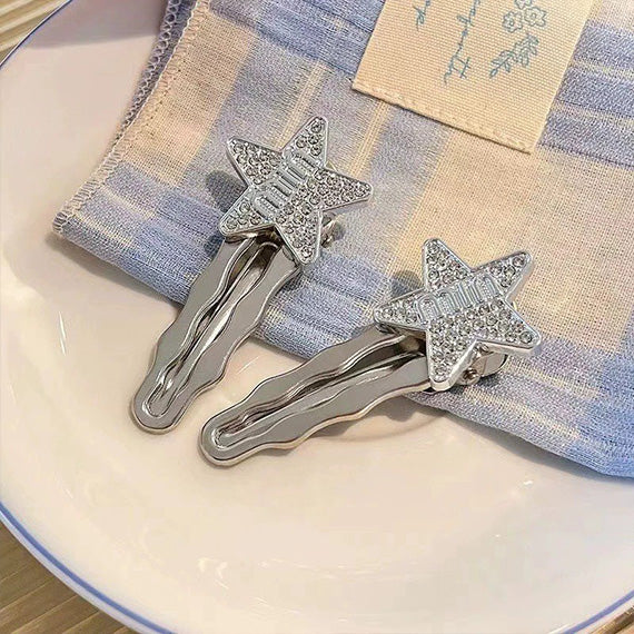 Y2K Rhinestone Star Hair Clip - Image 5